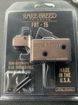 New FRT 15 Rare Breed Trigger