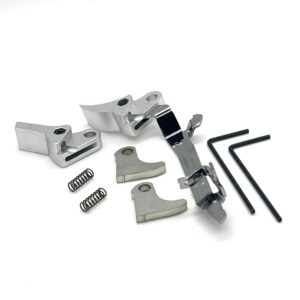 ⚡ New: In Stock Value Glock FRT V2 6061 Aluminum Trigger Bar Kit 2x Shoe (Silver Curve and Flat) Gen 1 2 3 4, 9mm, .40, .357