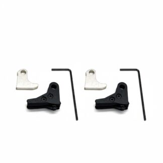 ⚡ New: In Stock 2 PACK GLOCK POLYMER V3 Trigger Shoe Kit with Safety and Curved Steel Trip