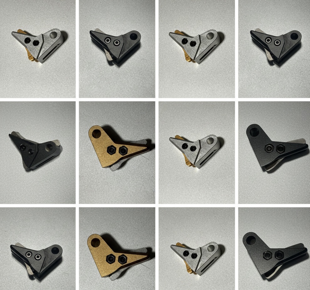 ⚡ New: In Stock Glock Standard Semi-Auto 6061 Aluminum Flat Glock Trigger Shoe Gen 1 2 3 4 for All Glocks - Image 2