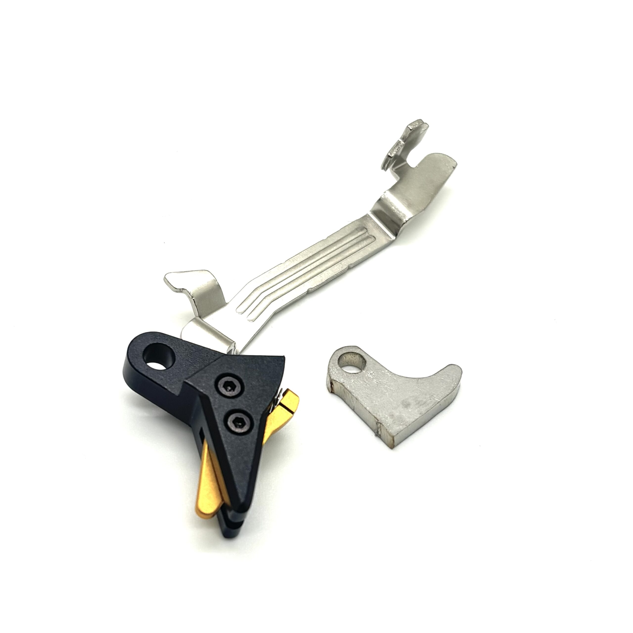 ⚡ New: In Stock GLOCK 43 43X 48 FRT V3 TRIGGER BAR COMPLETE KIT / 6061 Aluminum Shoe + Slimline Bar + Steel Curved Trip - Image 4