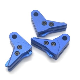 ⚡ New: In Stock BLEM-CHIP Standard Semi-Auto Royal Blue 6061 Aluminum Flat Glock Trigger