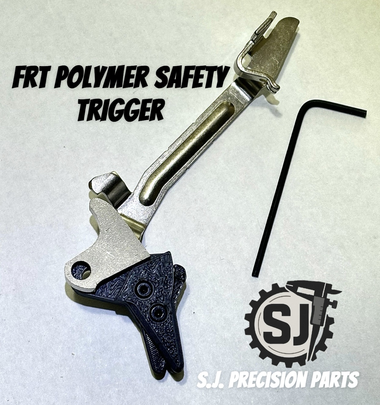⚡ New: In Stock GLOCK FRT POLYMER V3 BAR GEN 1 2 3 with Safety and Curved Steel Trip for 17 19 22 26 27 - Image 5