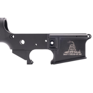 Anderson Manufacturing AM-15 Stripped Lower Receiver – Open – Don’t Tread On Me